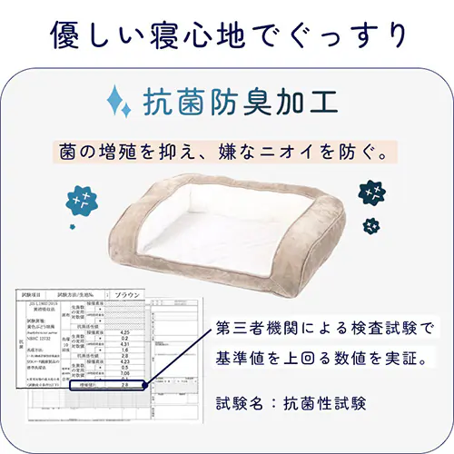 ペットベッド 洗える 犬 カバーが取り外しできるペットベッド M L XL _10