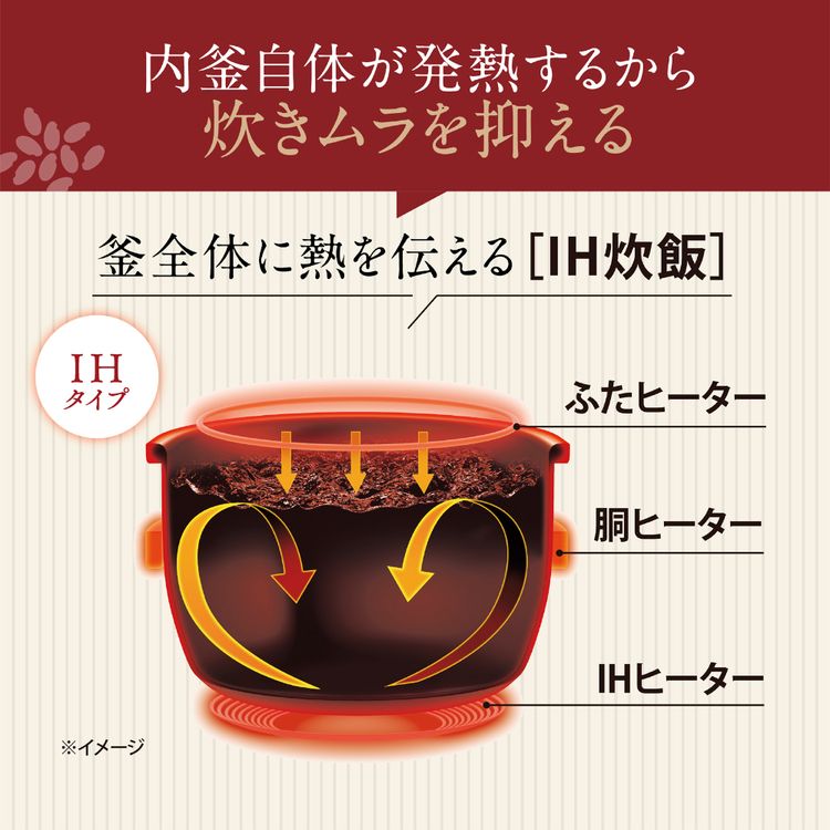 象印 IH炊飯ジャー ブラック NW-QA10-BA 7268810│アイリスオーヤマ