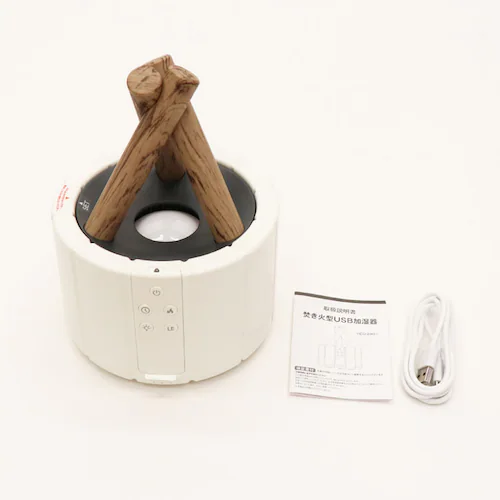 加湿器 アロマ おしゃれ 焚き火型USB加湿器 HED-2801 【プラザセレクト】_9