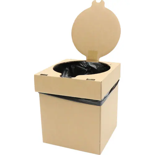 簡易トイレ 折りたたみ式 非常用トイレ HDL-5185_1