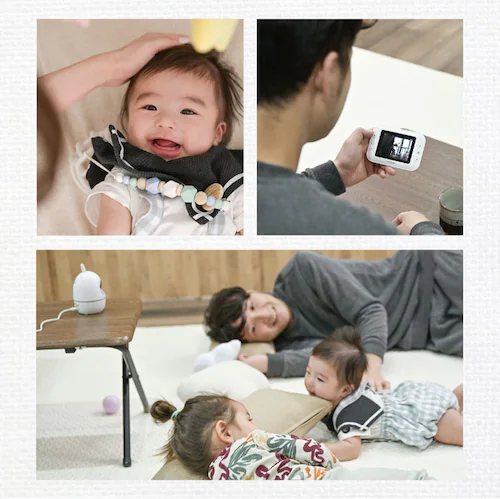 KISSBABY ベビーモニター ワイヤレス カメラ ワイヤレスベビーモニターmi・te・te 1750204077 【前払い不可】【代引き不可】【同梱不可】_13