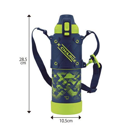 水筒 1000ml 象印 スポーツボトル SD-HB10 シームレスせん 大容量 こども 熱中症対策 ライムブルー【プラザセレクト】_11