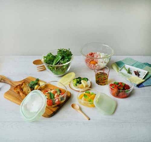 �n���I �ϔM�K���X ���� HARIO �������N�b�L���O�Z�b�g2025 HOCK-25-YG _2