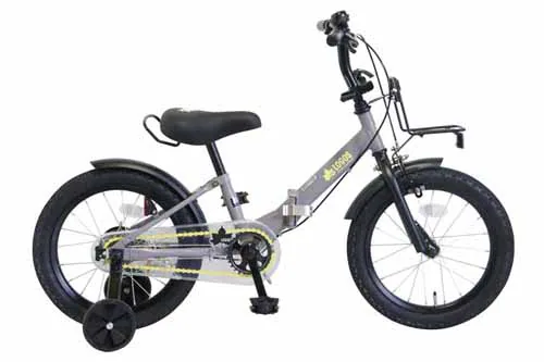 PELTECH LOGOS(ロゴス)16型折り畳み幼児自転車 (補助輪&一本スタンドセット付) LG-16FD-BE マットベージュ【時間指定不可】【代引き不可】_2