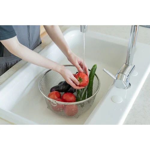 bwsSELECTION すっきり暮らす水切かご 丸い深型 MM-700180 【プラザセレクト】_2