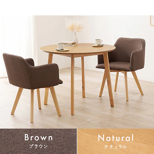 【2梱包】ダイニング3点セット SH-8640LNT-23BL-3S ナチュラル/ブルー【時間指定不可】 【直送】【代引き不可】_12