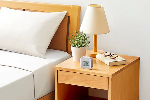 温湿度計 TT-588-BL ブルーグレー【プラザセレクト】_2