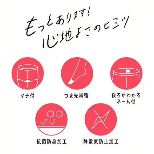 福助 美しく心地いい 伝線しにくい 無地 パンティストッキング ノンラン 140-1101 S-M クリアヌード(330)_15