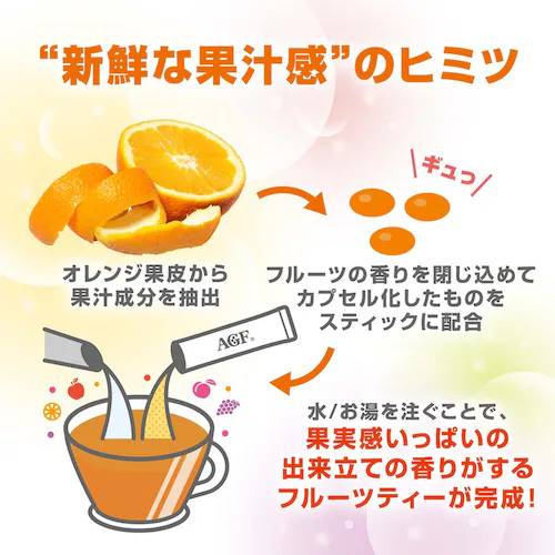 AGF 「ブレンディ カフェラトリー」 スティック フルーツティーアソート 20本_4