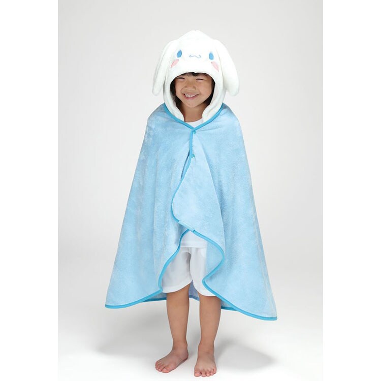 吸水速乾 フード付きバスポンチョ BPO1 ハローキティ【プラザセレクト