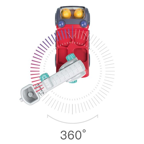 DADWAY 音がいっぱい!自分で走る うごくのりもの TYHOLE9998 しょうぼうしゃ【プラザセレクト】_9
