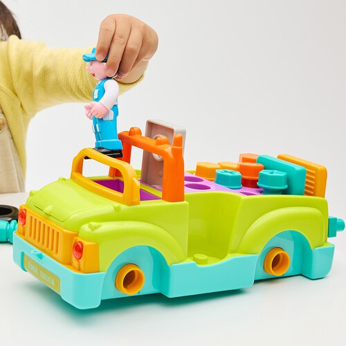 DADWAY 工具がいっぱい!組立できるDIYトラック TYHOL6109 _3