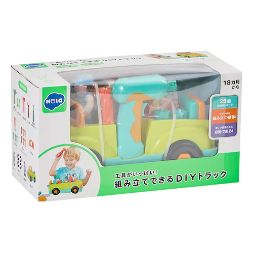 DADWAY 工具がいっぱい!組立できるDIYトラック TYHOL6109 _10