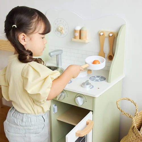 DADWAY おままごとキッチン/フォレストグリーン TYPR44048N 【プラザセレクト】_3