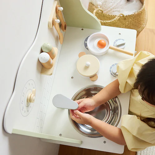 DADWAY おままごとキッチン/フォレストグリーン TYPR44048N 【プラザセレクト】_7