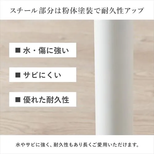 カフェテーブル LT-4931WH ホワイト【時間指定不可】【プラザセレクト】_12