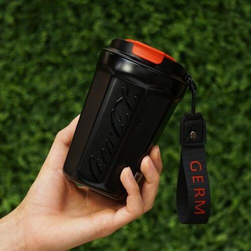 コカ・コーラ タンブラー 390ml ストラップ付 黒【プラザセレクト】_3