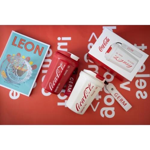 コカ・コーラ タンブラー 390ml ストラップ付 黒【プラザセレクト】_5