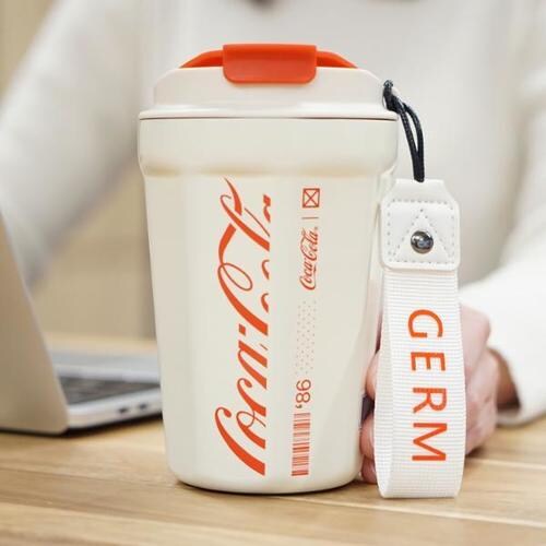 コカ・コーラ タンブラー 390ml ストラップ付 黒【プラザセレクト】_10