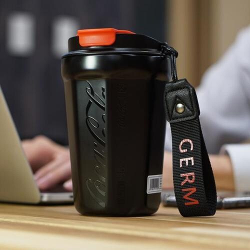 コカ・コーラ タンブラー 390ml ストラップ付 黒【プラザセレクト】_19