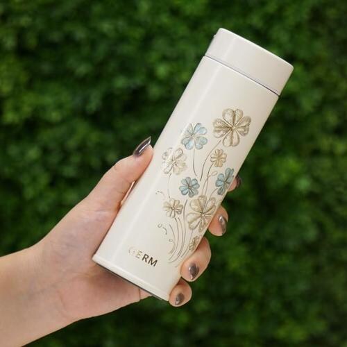 GERM クローバー マグボトル 300ml 白【プラザセレクト】_14