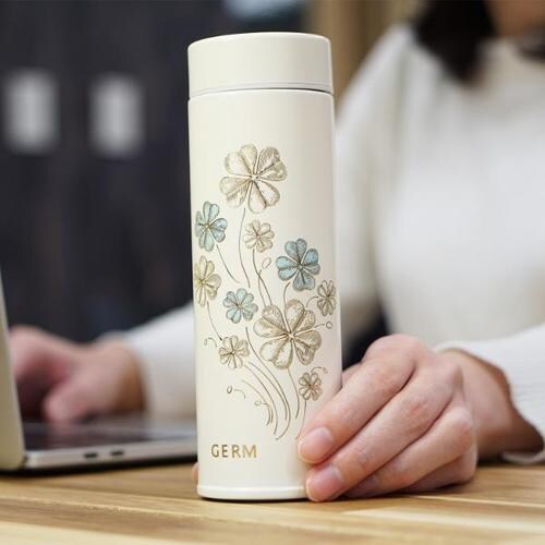 GERM クローバー マグボトル 300ml 白【プラザセレクト】_15