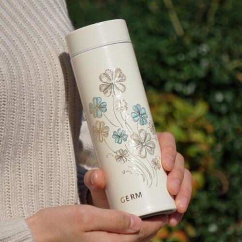GERM クローバー マグボトル 300ml 白【プラザセレクト】_16