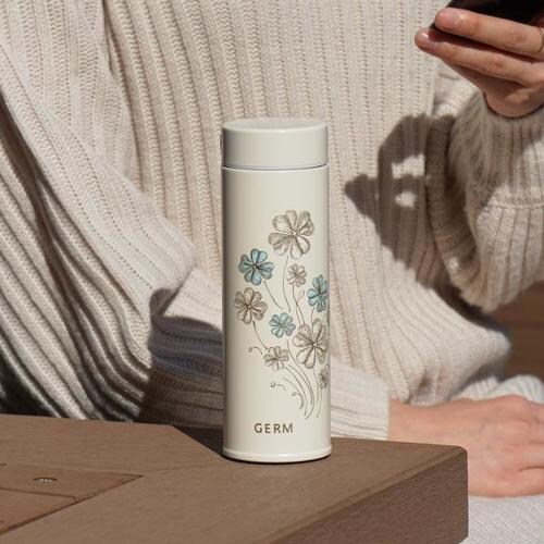 GERM クローバー マグボトル 300ml 白【プラザセレクト】_20