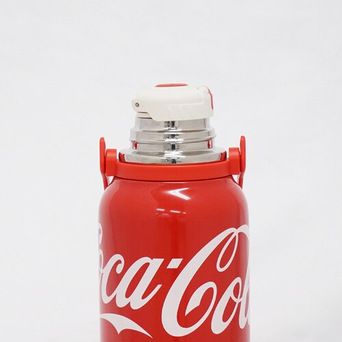 コカ・コーラ スポーツボトル 800ML レトロ白【プラザセレクト