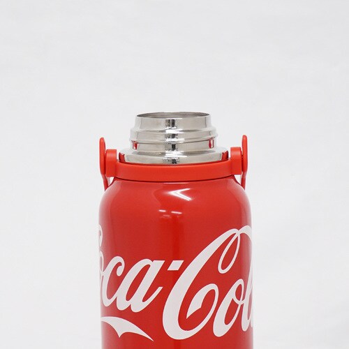 コカ・コーラ スポーツボトル 800ML レトロ白【プラザセレクト