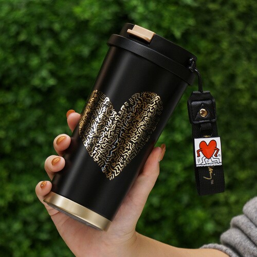 キース・ヘリング タンブラー 500ML 白【プラザセレクト】_20