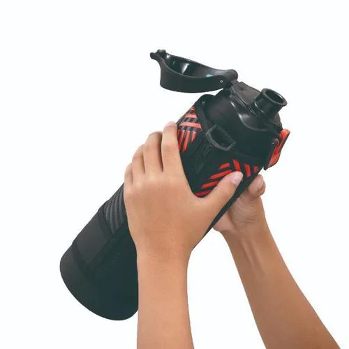 水筒 THERMOS 真空断熱スポーツボトル 1L FJS-1000F BKOR ブラックオレンジ_9