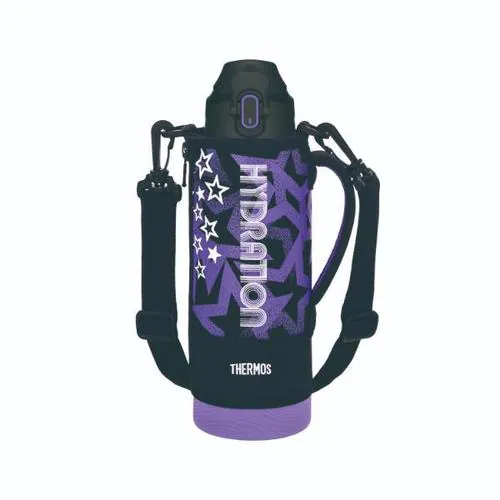 水筒 THERMOS 真空断熱スポーツボトル 1L FJS-1000F BKOR ブラックオレンジ_12