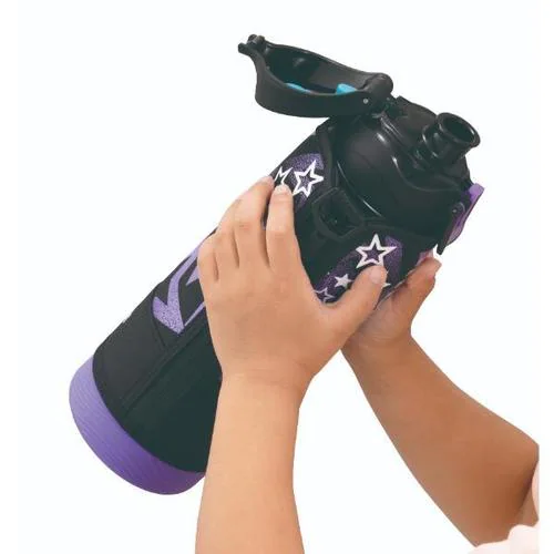 水筒 THERMOS 真空断熱スポーツボトル 1L FJS-1000F BKOR ブラックオレンジ_14