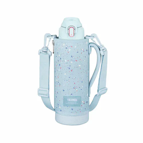 水筒 THERMOS 真空断熱スポーツボトル 1L FJS-1000F BKOR ブラックオレンジ_23