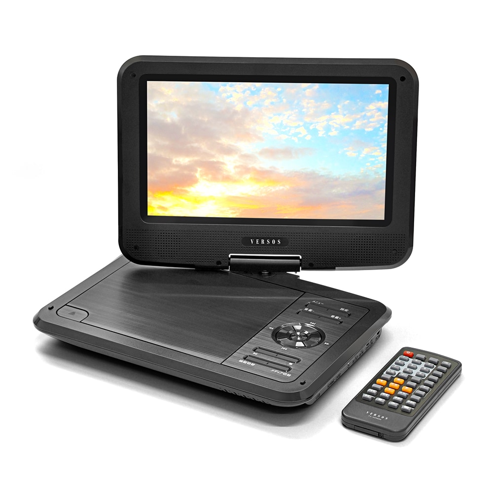 9インチポータブルDVDプレーヤー ブラック VS-GD900NN 【プラザ