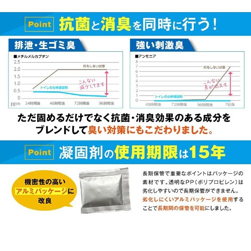 100回用】トイレの女神PREMIUM megami-100 携帯 防災グッズ 防災用品