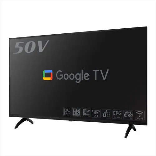 ネクシオン 液晶テレビ Google TV搭載 50型 4K FT-NK5060B_4