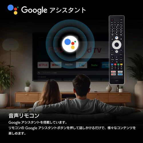 ネクシオン 液晶テレビ Google TV搭載 50型 4K FT-NK5060B_9