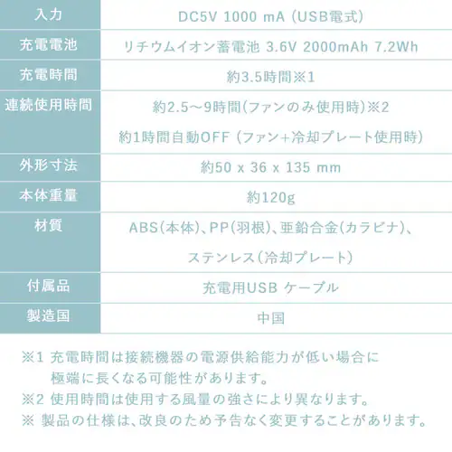 �n���f�B�t�@�� �u�ԗ�p ��p�v���[�g�t�� iFan Pico Freeze �s���N�x�[�W��_8