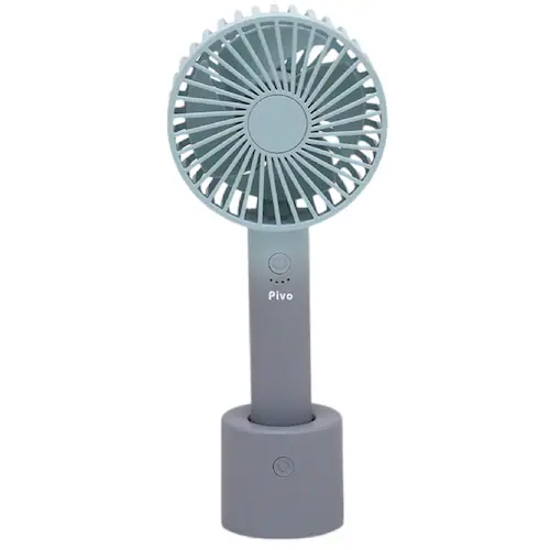 ハンディファン 小型扇風機 首振り iFan Pivo グラデパープル/ピンク_3