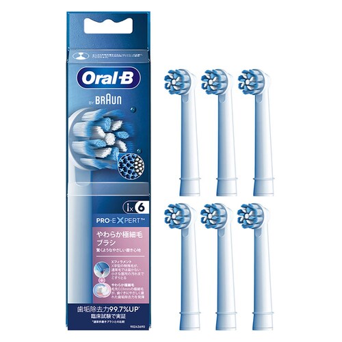 BRAUN �ւ��u���V ���炩�ɍזуu���V �i6�{���j EB60X-6-EL �y�v���U�Z���N�g�z_5