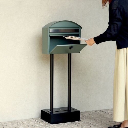 �X�^���h�|�X�g �|�X�g �yAron�i�A�����j�z SDM-083 �t�H���X�g�O���[��MOJYU ������� DIY �Œ�_5