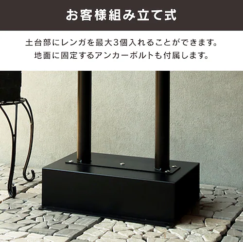 �X�^���h�|�X�g �|�X�g �yShannon�i�V���m���j�z SDM-060 �_�[�N�O���[MOJYU ������� DIY �Œ�_8