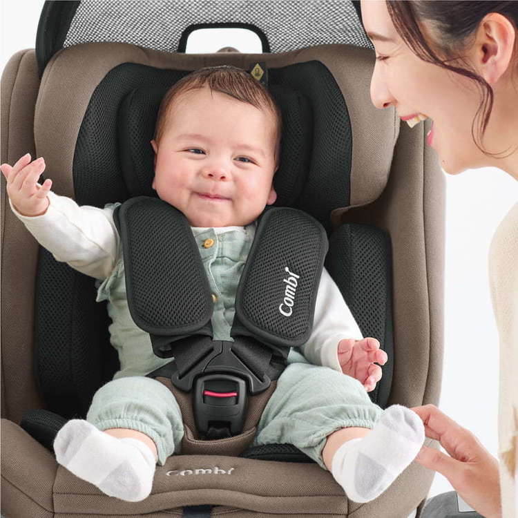 チャイルドシート ISOFIX 回転式 360度回転 新生児から4歳 R129適合