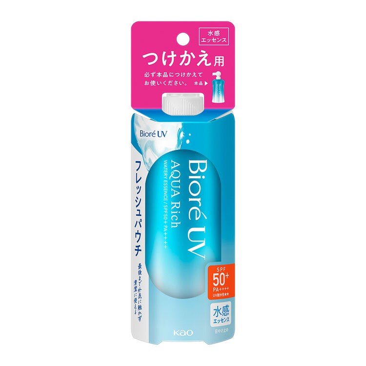 日焼け止め ビオレUV アクアリッチ フレッシュパウチ ウォータリー