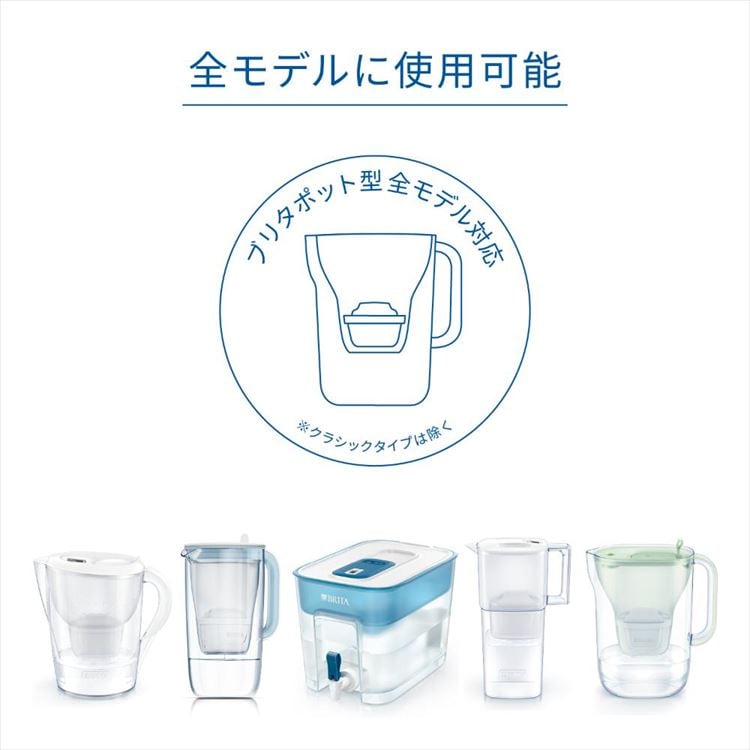 浄水器 ポット型+交換カートリッジ3個】 ろ過水容量:1.15L(全容量:2.2L