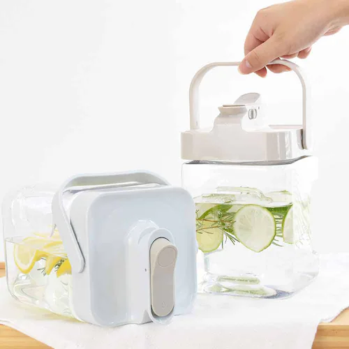 横置きウォータージャグ 2.3L 51081 ブルー【プラザセレクト】_4