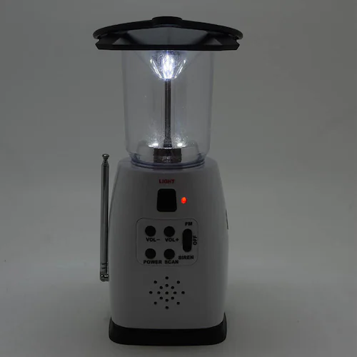 ワイドFM付き 防災LEDランタン ホワイト TML002 _6