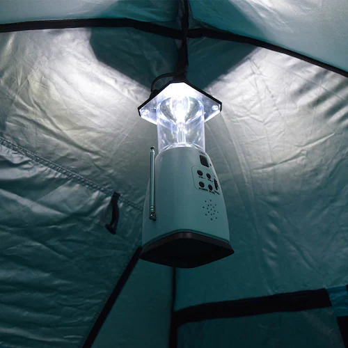 ワイドFM付き 防災LEDランタン ホワイト TML002 _7